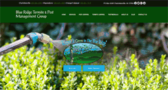 Desktop Screenshot of blueridgetermiteandpest.com